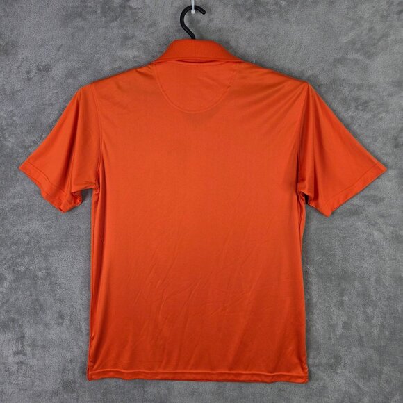 Mens Pro Edge Knights Apparel Orange Polo Shirt Clemson Tigers Embroidered L - Picture 4 of 7